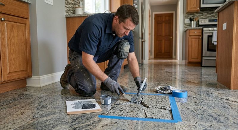 Marble Tile Repair in Alpharetta, GA