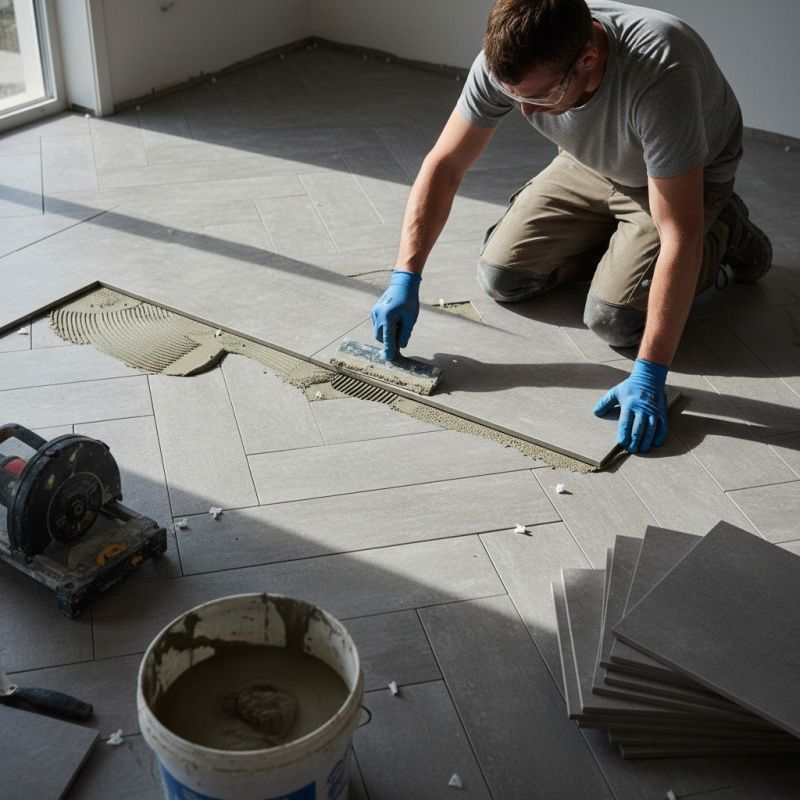 Porcelain Tile Installation in Longmont, CO