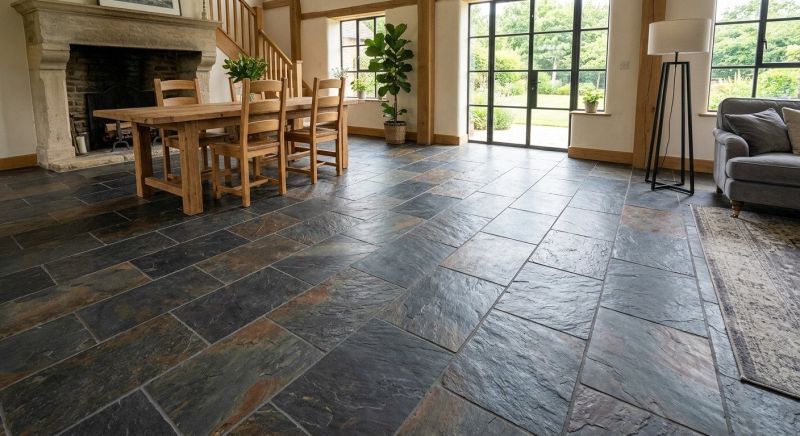 Slate Floor Installation in Alpharetta, GA