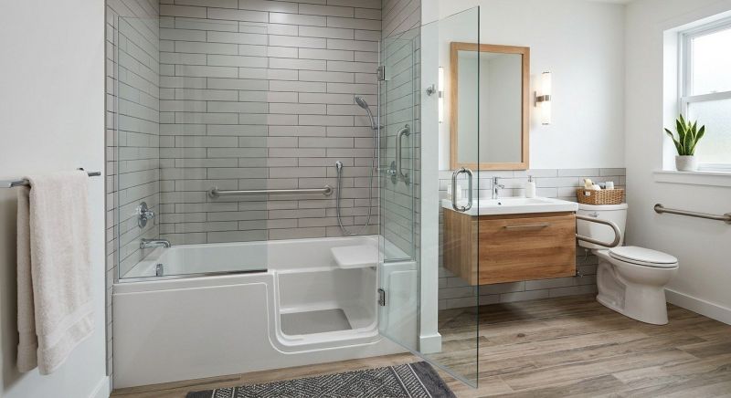 Tub To Shower Conversion in Lancaster, PA